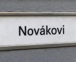 [CZ] Štítek se jménem na poštovní schránce